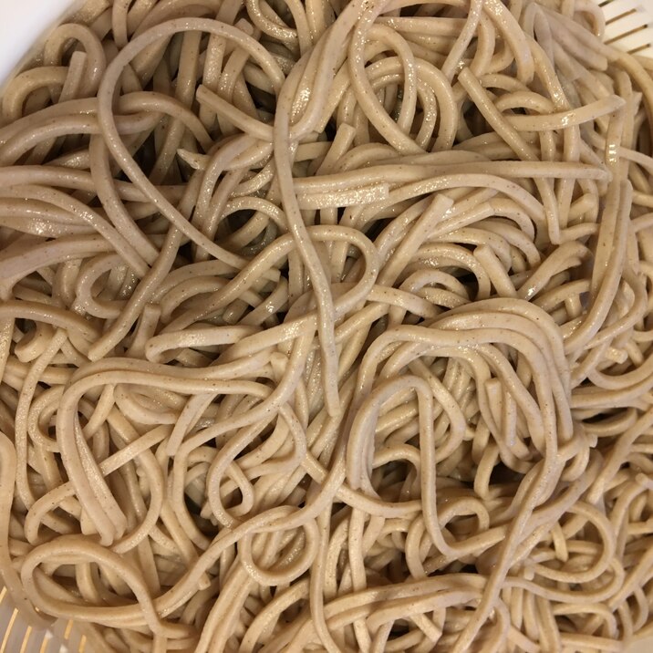 一味ちがう！蕎麦の茹で方